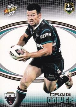 2007 Select NRL Invincible #130 Craig Gower Front